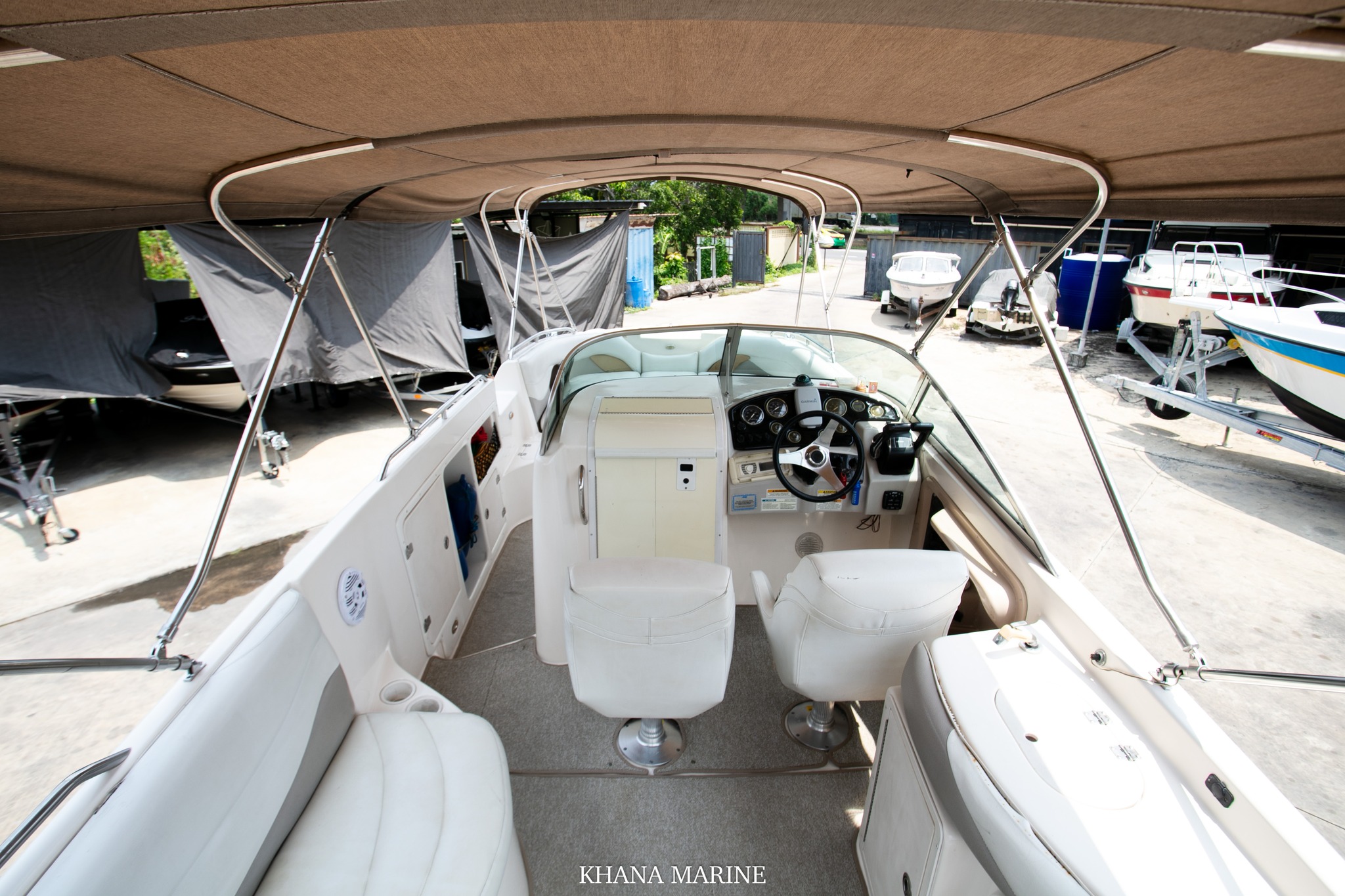 2005 Hurricane SunDeck 260 OB | Twin Yamaha 150HP 4 Stroke - Image 5