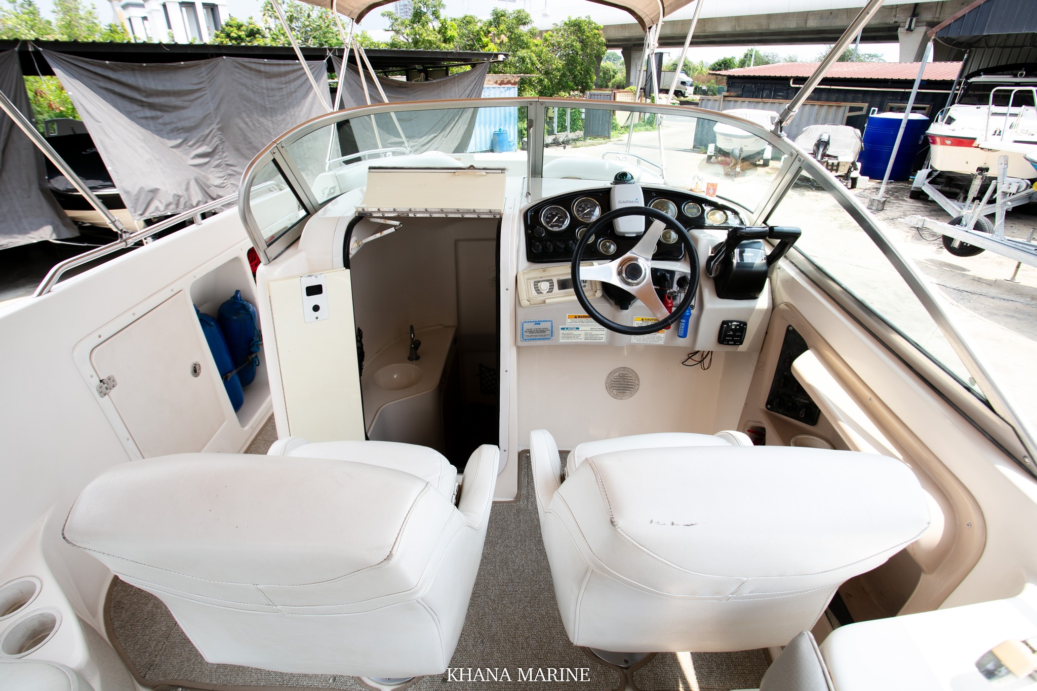 2005 Hurricane SunDeck 260 OB | Twin Yamaha 150HP 4 Stroke - Image 6