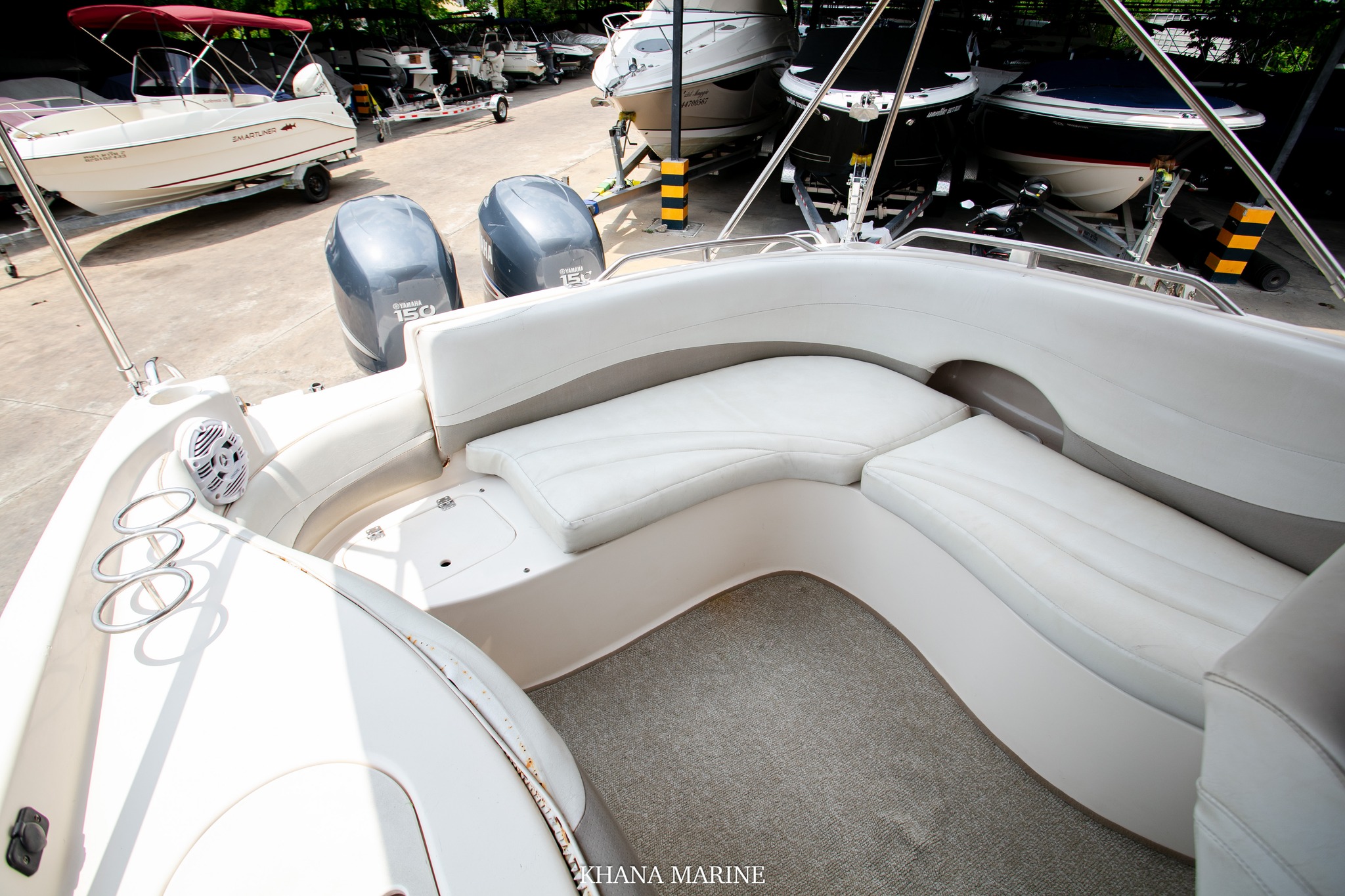 2005 Hurricane SunDeck 260 OB | Twin Yamaha 150HP 4 Stroke - Image 9