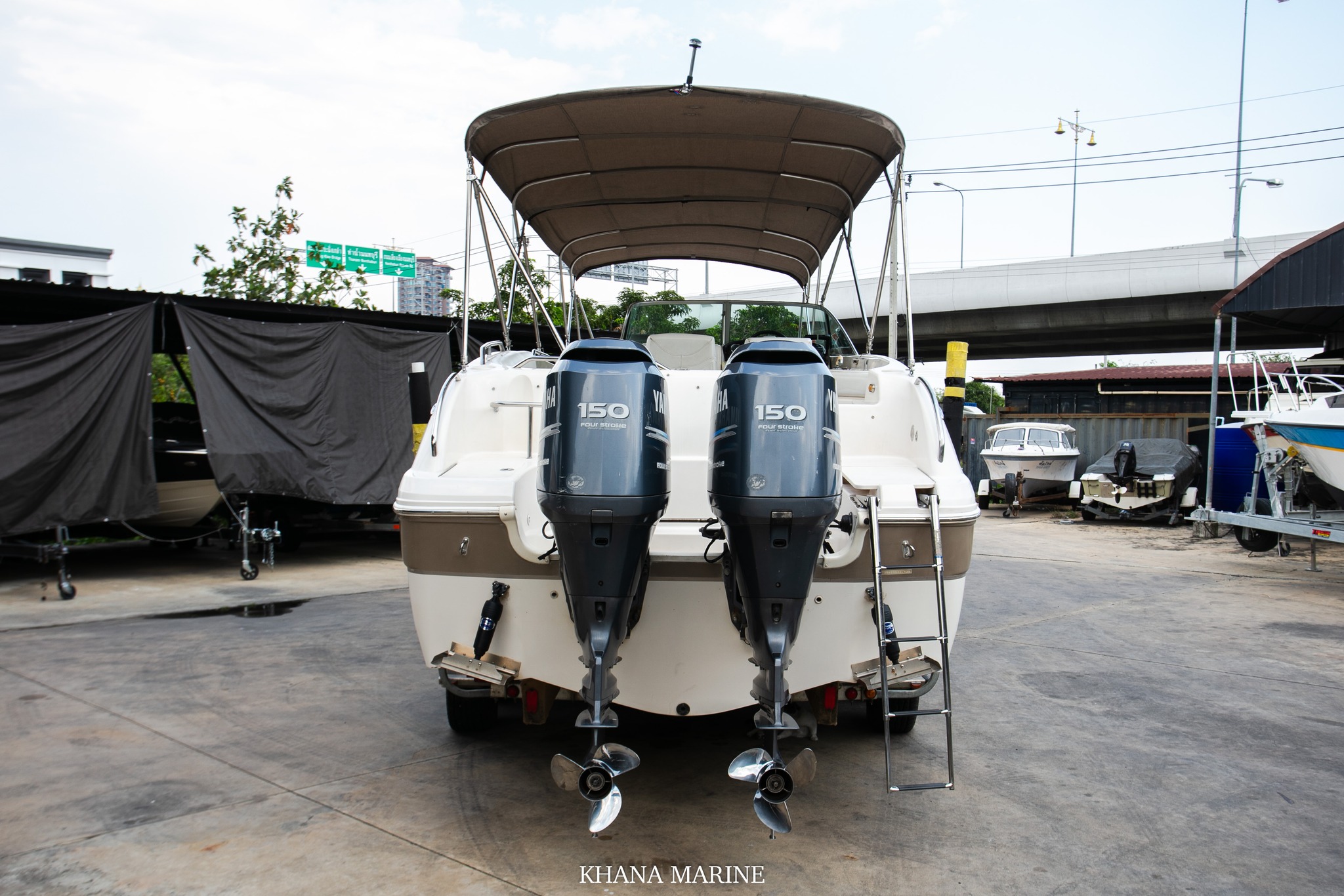 2005 Hurricane SunDeck 260 OB | Twin Yamaha 150HP 4 Stroke - Image 10